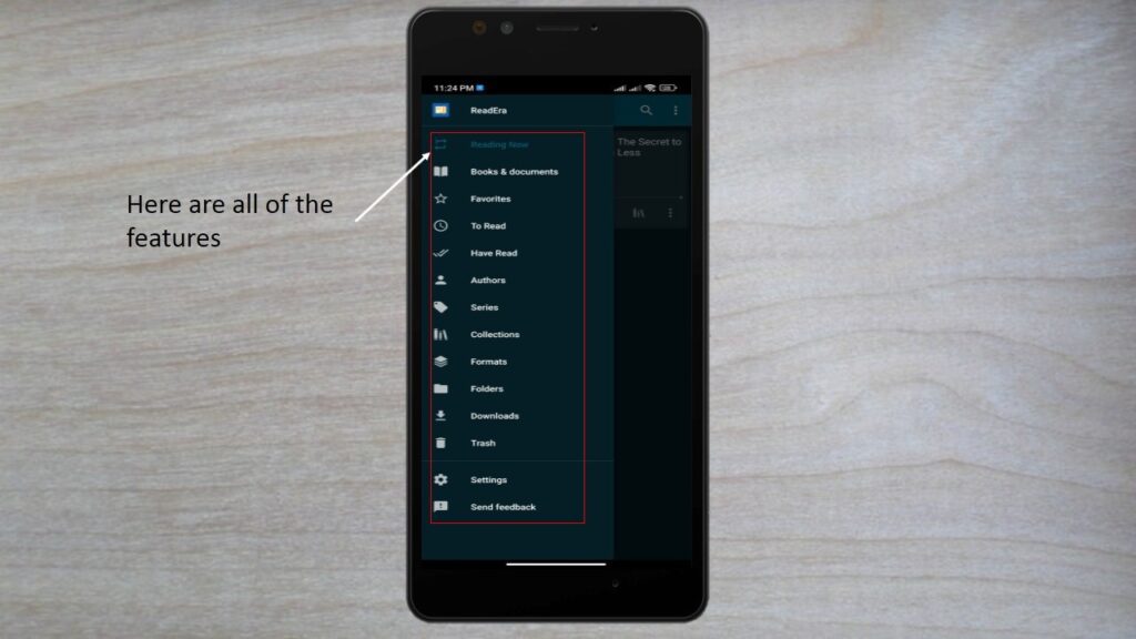 How to Open Epub file on your android phone: A step-by-step Guide 10 Find all features.