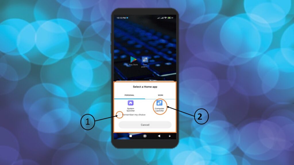 The Ultimate Guide to Using Windows on Your Mobile Device 9 select the computer launcher icon